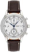 Longines Herrklocka L2.815.4.23.2 Heritage Vit/Läder Ø41 mm