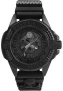 Philipp Plein Herrklocka PWAAA0721 The Skull Svart/Gummi Ø44 mm