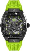 Philipp Plein Herrklocka PWBAA0822 The Skeleton Svart/Gummi Ø44 mm