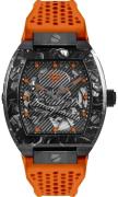 Philipp Plein Herrklocka PWBAA1222 The Skeleton Svart/Gummi Ø44 mm