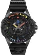 Philipp Plein Herrklocka PWAAA0621 The Skull Svart/Gummi Ø44 mm