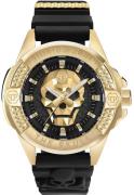 Philipp Plein Herrklocka PWAAA0221 The Skull Svart/Gummi Ø44 mm