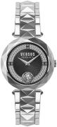 Versus by Versace Damklocka VSPCD7720 Covent Garden Svart/Stål Ø36