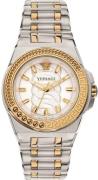 Versace Damklocka VEHD00420 Chain Reaction Silverfärgad/Stål Ø40 mm