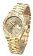 Rolex Damklocka 279138RBR-0006 Lady-Datejust 28 Gulguldstonad/18