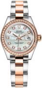 Rolex Damklocka 279381RBR-0014 Lady-Datejust 28 Vit/18 karat