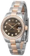 Rolex Damklocka 279381RBR-0004 Lady-Datejust 28 Brun/18 karat