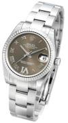 Rolex Damklocka 178274-0089 Datejust Midsize Champagnefärgad/Stål