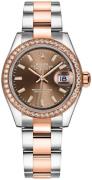 Rolex Damklocka 279381RBR-0018 Lady-Datejust 28 Brun/18 karat