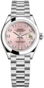 Rolex Damklocka 279166-0005 Lady-Datejust 28 Rosa/Platina Ø28 mm