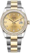 Rolex Damklocka 126283RBR-0004 Datejust 36 Gulguldstonad/18 karat