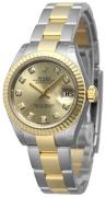 Rolex Damklocka 279173-0012 Lady-Datejust 28 Gulguldstonad/18 karat