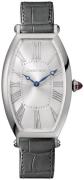 Cartier Herrklocka WGTN0005 Prive Silverfärgad/Läder