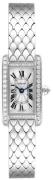 Cartier Damklocka WB710013 Tank Americaine Silverfärgad/18 karat