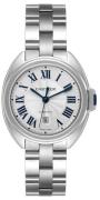 Cartier Damklocka WSCL0005 Cle de Silverfärgad/Stål Ø31 mm