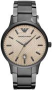 Emporio Armani Herrklocka AR11120 Dress Beige/Stål Ø44.4 mm