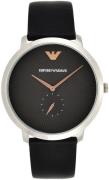 Emporio Armani Herrklocka AR11162I Modern Slim Svart/Läder Ø42 mm