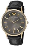 Emporio Armani Herrklocka AR11049 Classic Grå/Läder Ø43 mm