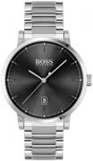 Hugo Boss Herrklocka 1513792 Confidence Svart/Stål Ø42 mm