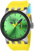 Invicta Herrklocka 36959 Dna Grön/Gummi Ø46 mm