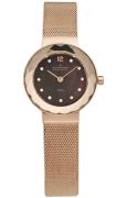 Skagen Leonora Damklocka 456SRR1 Brun/Roséguldstonat stål Ø25 mm