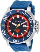 Invicta Dc Comics Herrklocka 35078 Blå/Gummi Ø48 mm