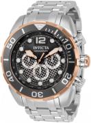 Invicta Pro Diver Herrklocka 33828 Grå/Stål Ø50 mm