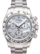 Rolex Daytona Herrklocka 116509-0064 Silverfärgad/18 karat vitt guld