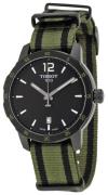 Tissot Quickster Nato Herrklocka T095.410.37.057.00 Svart/Stål Ø40