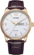 Citizen Classic Herrklocka BM8553-16A Vit/Läder Ø41 mm