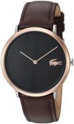 Lacoste 99999 Herrklocka 2010952 Svart/Läder Ø40 mm