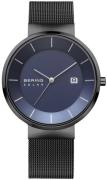 Bering Solar Herrklocka 14639-227 Blå/Stål Ø39 mm