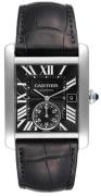 Cartier Tank MC Herrklocka W5330004 Svart/Läder