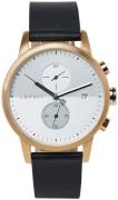 Esprit 99999 Herrklocka ES1G110L0045 Silverfärgad/Läder Ø42 mm