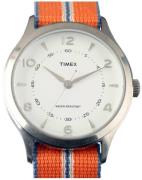 Timex 99999 Herrklocka TW2T97000LG Vit/Textil Ø35 mm