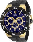 Invicta Pro Diver Herrklocka 30728 Blå/Gummi Ø54 mm