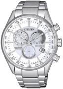 Citizen Radio Controlled Herrklocka CB5020-87A Vit/Titan Ø42 mm