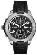 Lacoste Tonga Herrklocka 2010759 Svart/Gummi Ø47 mm