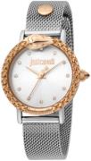 Just Cavalli 99999 Damklocka JC1L124M0105 Silverfärgad/Stål Ø34 mm