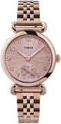 Timex Damklocka TW2T88500VQ Roséguldstonad/Roséguldstonat stål