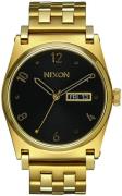 Nixon 99999 Damklocka A954510-00 Svart/Gulguldtonat stål Ø35 mm