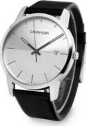 Calvin Klein 99999 Herrklocka K2G2G1CD Silverfärgad/Läder Ø43 mm