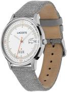 Lacoste 99999 Herrklocka 2011031 Vit/Läder Ø41 mm