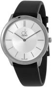 Calvin Klein Minimal Herrklocka K3M211C6 Silverfärgad/Läder Ø40 mm