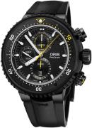 Oris Diving Herrklocka 01 774 7727 7784-Set Svart/Gummi Ø51 mm