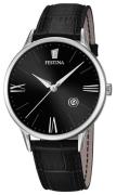 Festina Dress Herrklocka F16824-4 Svart/Läder Ø41 mm