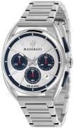 Maserati Trimarano Herrklocka R8873632001 Silverfärgad/Stål Ø41 mm