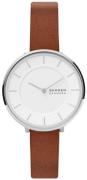 Skagen Gitte Damklocka SKW3015 Silverfärgad/Läder Ø38 mm