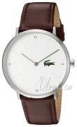 Lacoste Moon Herrklocka 2010872 Vit/Läder Ø40 mm