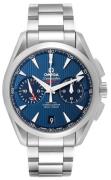 Omega Seamaster Aqua Terra 150m Co-Axial Chronograph GMT 43mm